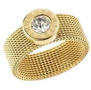 Gold Crystal Zircon Jewelry - Elegant and Dazzling Accessories