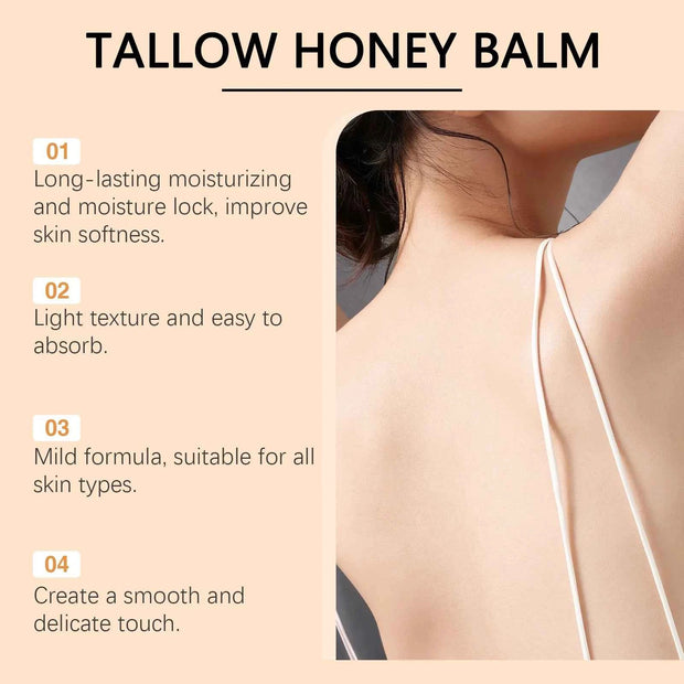 Tallow Honey Cream Moisturizer for Face And Body