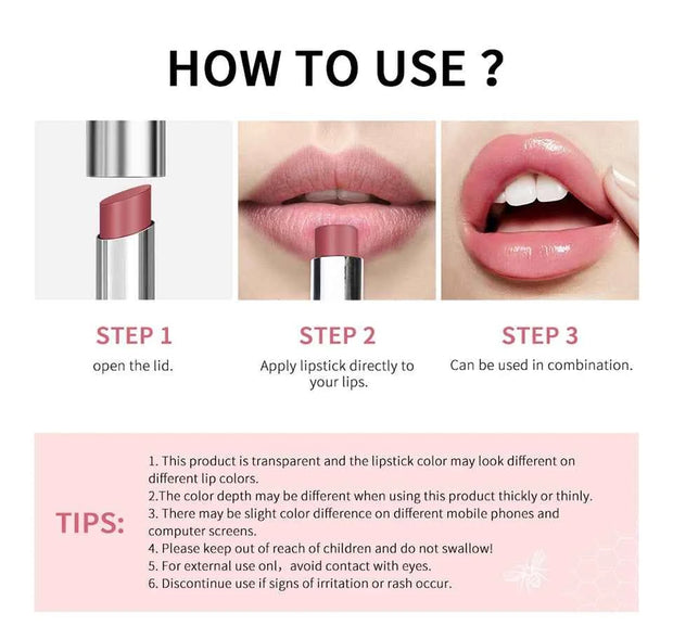 Black Honey Lip Plumper for Luscious, Hydrated Lips – Natural Lipstick
