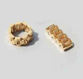 Gold Crystal Zircon Jewelry - Elegant and Dazzling Accessories