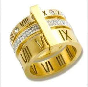 Gold Crystal Zircon Jewelry - Elegant and Dazzling Accessories