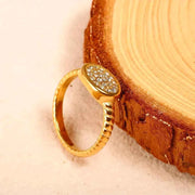 Gold Crystal Zircon Jewelry - Elegant and Dazzling Accessories